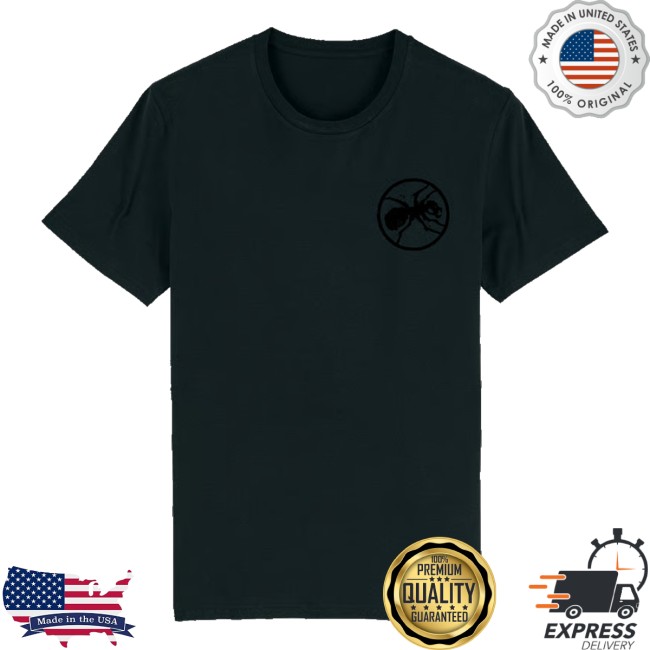 The Prodigy Merch Store Ant Logo T-Shirt Black
