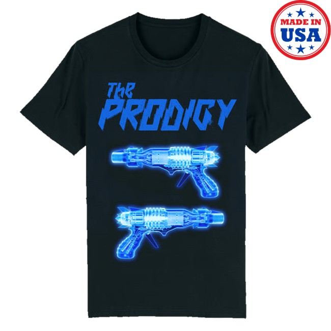 The Prodigy Merch Store Raygun X-Ray 2026 Uk Tour T-Shirt