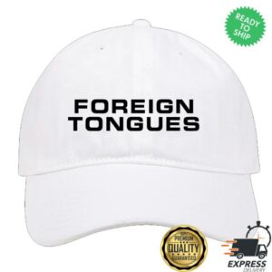 The Rolling Stones Merch Shop Store Foreign Tongues Exclusive Cap