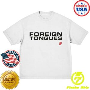 The Rolling Stones Merch Shop Store Foreign Tongues Exclusive T-Shirt