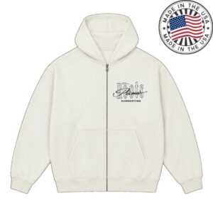 The Roots Picnic Store Merch Roots Picnic 18Th Annual Ecru Zip Hoodie