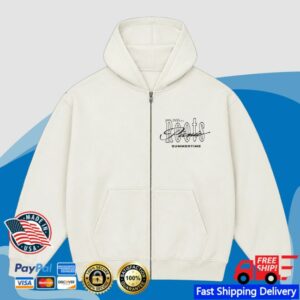 The Roots Picnic Merch Store Roots Picnic 18Th Annual Ecru Zip Hoodie