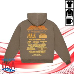 The Roots Picnic Store Merch Roots Picnic 26 Admat Cub Lineup Hoodie