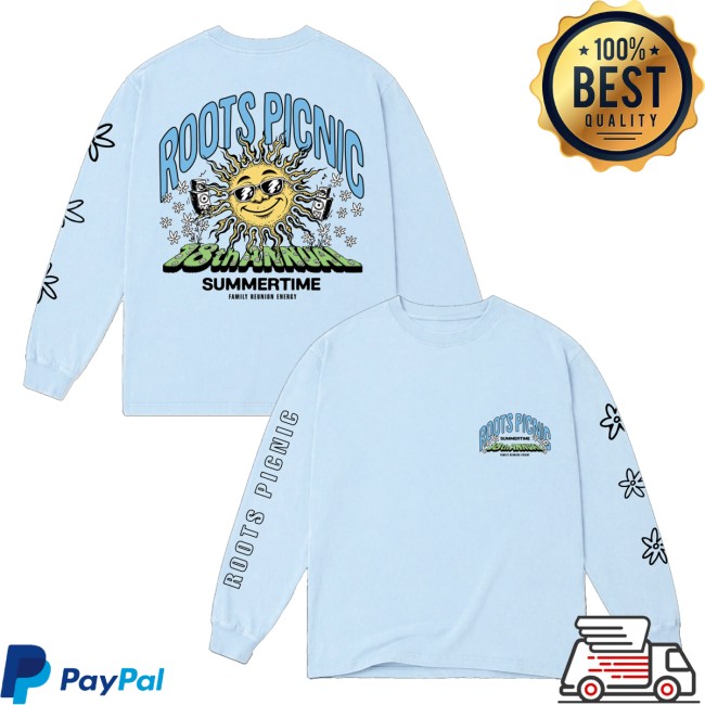 The Roots Picnic Merch Store Rp 26 18Th Annual Sun Chambray Longsleeve 4 The Roots Picnic Merch Store Rp 26 18Th Annual Sun Chambray Longsleeve