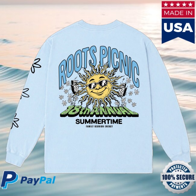 The Roots Picnic Merch Store Rp 26 18Th Annual Sun Chambray Longsleeve 5 The Roots Picnic Merch Store Rp 26 18Th Annual Sun Chambray Longsleeve