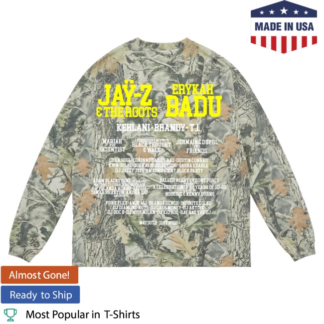 The Roots Picnic Merch Store Rp 26 Liberty Bell Camo Lineup Longsleeve 4 The Roots Picnic Merch Store Rp 26 Liberty Bell Camo Lineup Longsleeve