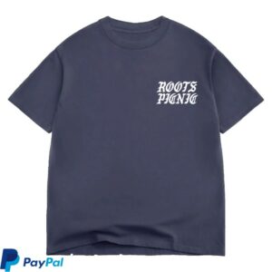 The Roots Picnic Merch Store Rp 26 Oe Classics Washed Blue Lineup Tee
