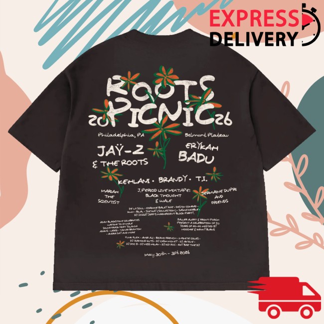 The Roots Picnic Merch Store Rp 26 Off Black Crop Lineup Tee 4 The Roots Picnic Merch Store Rp 26 Off Black Crop Lineup Tee
