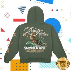 The Roots Picnic Store Merch Rp 26 Summertime In The Park Green Hoodie