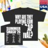 The Summer Smash Merch Shop Store Edm Shirt Black