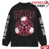 Thirty Seconds To Mars Store Merch European Tour 2027 Red Skulls Long Sleeve Tee 6 Thirty Seconds To Mars Store Merch European Tour 2027 Red Skulls Long Sleeve Tee