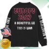 Thirty Seconds To Mars Store Merch European Tour 2027 Red Skulls Long Sleeve Tee 1 Thirty Seconds To Mars Store Merch European Tour 2027 Red Skulls Long Sleeve Tee