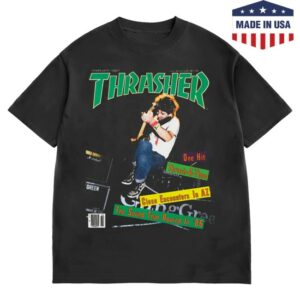 Thrasher Magazine Merch Store February 1987 Vintage Tee