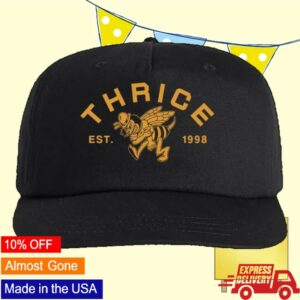 Thrice Merch Black Honey Hat