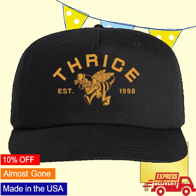 Thrice Merch Black Honey Hat 2 Thrice Merch Black Honey Hat