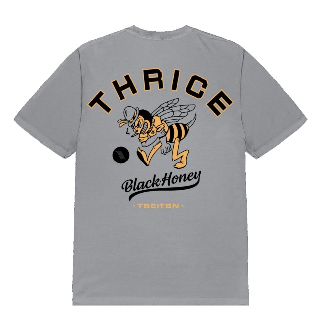 Thrice Store Merch Black Honey Shirt Grey 4 Thrice Store Merch Black Honey Shirt Grey