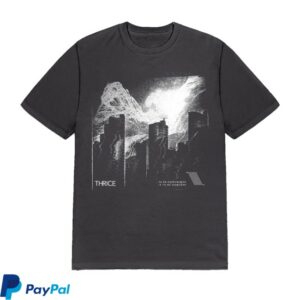 Thrice Store Merch Black Skyline Shirt