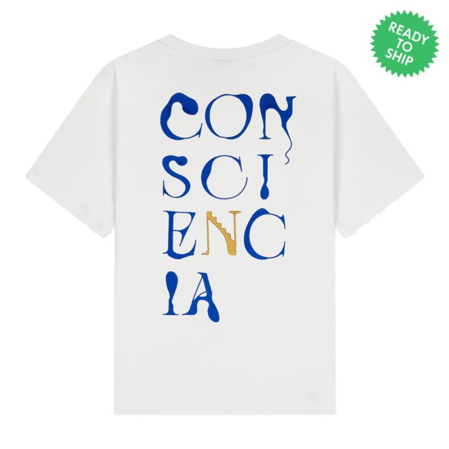 Tomorrowland Store Merch Consciencia Shirt White 3 Tomorrowland Store Merch Consciencia Shirt White