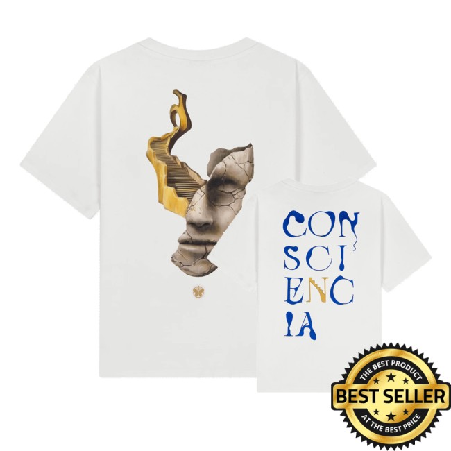 Tomorrowland Store Merch Consciencia Shirt White 5 Tomorrowland Store Merch Consciencia Shirt White