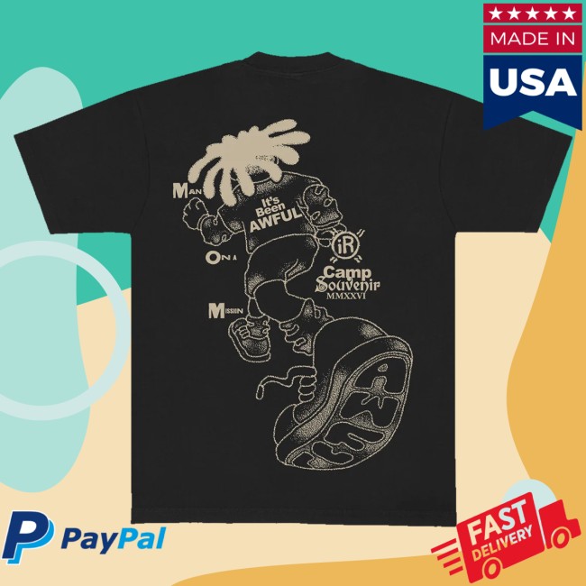 Top Dawg Entertainment Apparel Merch Isaiah Rashad Man On A Mission Tee