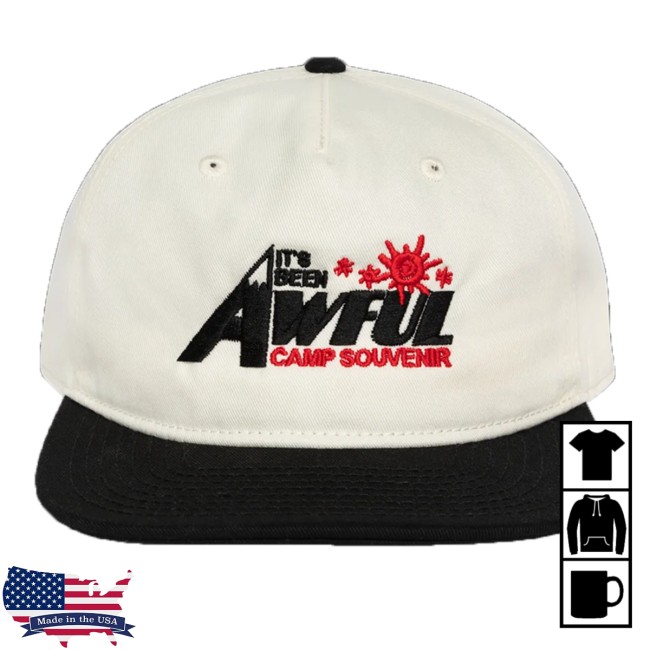 Top Dawg Entertainment Store Merch Isaiah Rashad Awful Camp Souvenir Hat (Black)