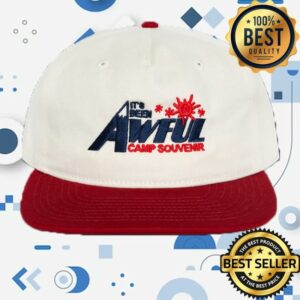 Top Dawg Entertainment Store Merch Isaiah Rashad Awful Camp Souvenir Hat (Red)