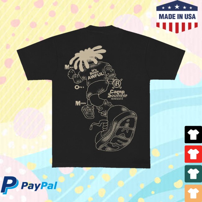 Top Dawg Entertainment Store Merch Isaiah Rashad Man On A Mission Shirt