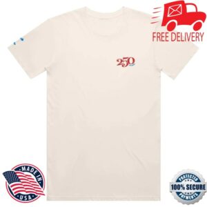 Tpusa Merch Store 250 Years Of Faith & Freedom T-Shirt