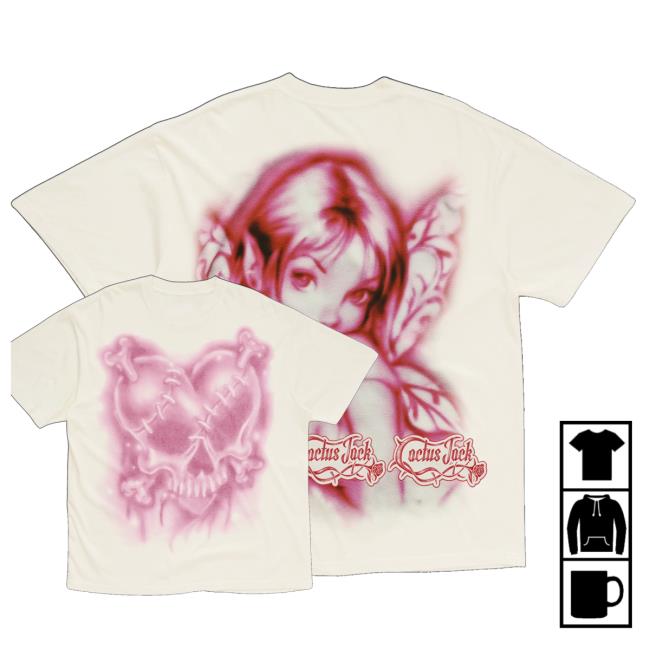Travisscott Shop Merch Cj Airbrush Angel Tee 4 Travisscott Shop Merch Cj Airbrush Angel Tee