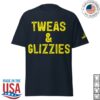 Twisted Tea Merch Store Navy Twea & Glizzies Short Sleeve Tee