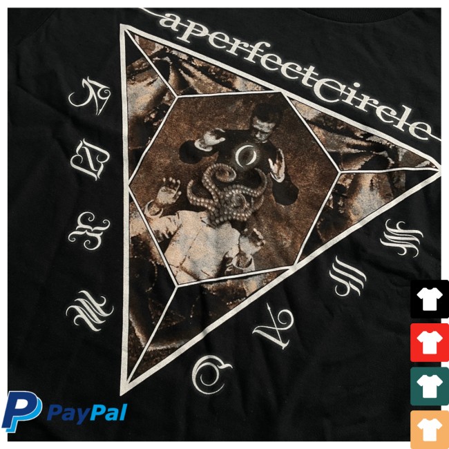 Twisted Thread Merch Store A Perfect Circle Outsider Black T-Shirt