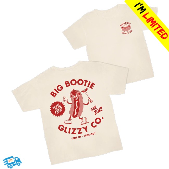 Two Friends Merch Store Glizzy Ivory T-Shirt