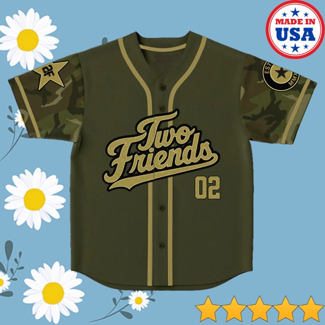 Two Friends Merch Store Two Friends Camo Jersey