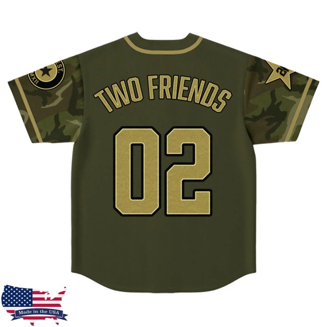 Two Friends Merch Store Two Friends Camo Jersey