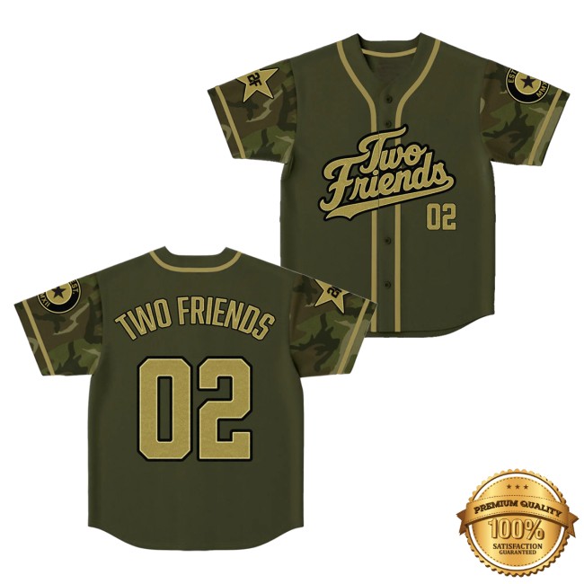 Two Friends Merch Store Two Friends Camo Jersey