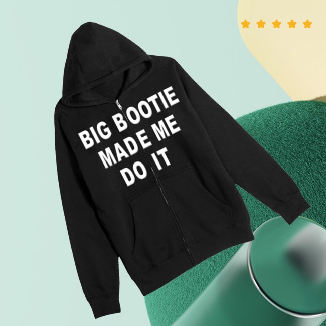 Two Friends Store Merch Bbl Made Me Do It Zip Hoodie