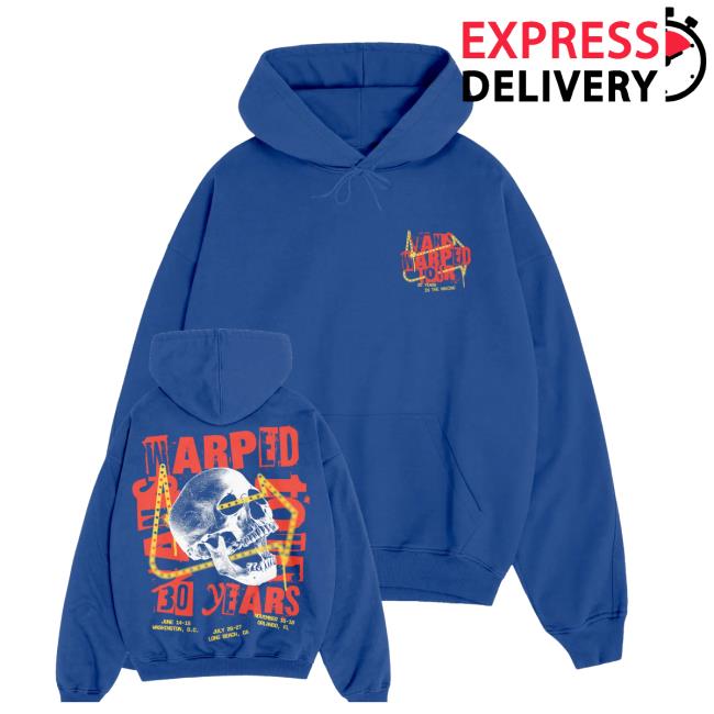 Vanswarped Tour Store Merch Shop Store 30 Years Hoodie