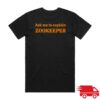 Victor Jones Store Merch Zookeeper Shirt 1 Victor Jones Store Merch Zookeeper Shirt