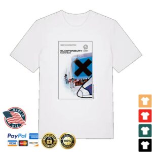 W.A.S.T.E. Store Merch Glastonbury 97 White Shirt