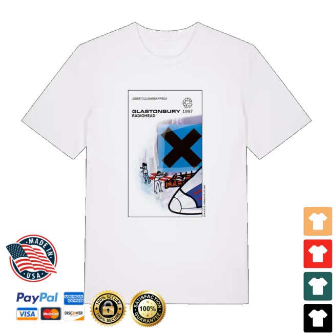 W.A.S.T.E. Store Merch Glastonbury 97 White Shirt 2 W.A.S.T.E. Store Merch Glastonbury 97 White Shirt