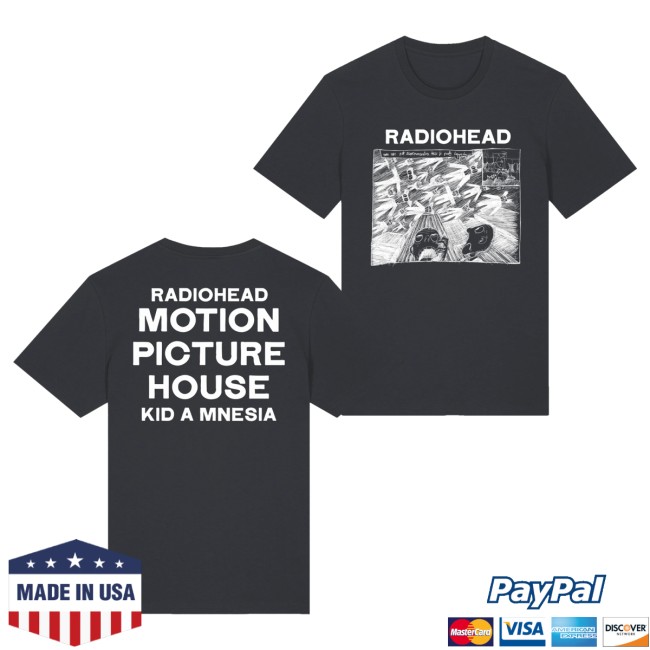 W.A.S.T.E. Store Merch Motion Picture House Black T-Shirt