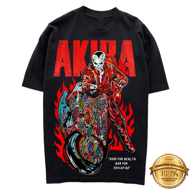 Warren Lotas Merch Store Red Bike T-Shirt Black 2 Warren Lotas Merch Store Red Bike T-Shirt Black