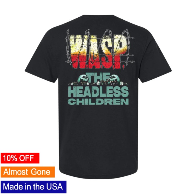 Wasp Store Merch W.A.S.P. Headless Children Unisex Shirt