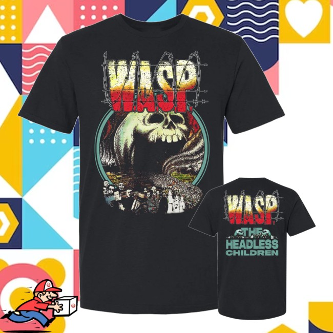 Wasp Store Merch W.A.S.P. Headless Children Unisex Shirt