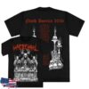 White Chapel Band Merch Shop North America 2026 Tour Black T-Shirt