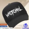 Whitechapel Store Merch Classic Logo Black Trucker Hat