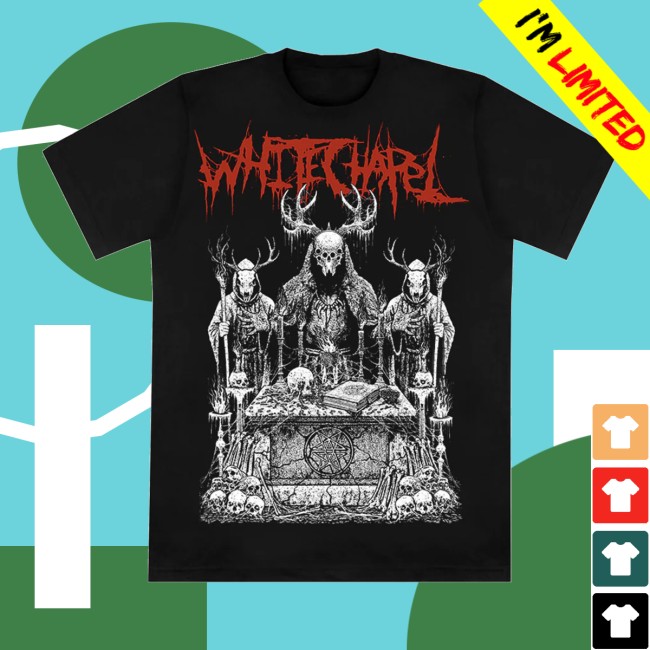 Whitechapel Store Merch Cult Altar Black Shirt