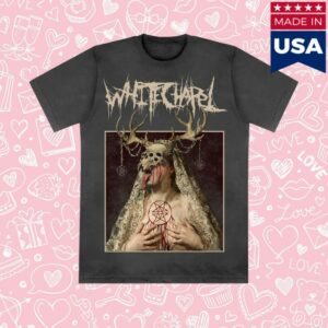 Whitechapel Store Merch Silver Tongue Pepper Shirt