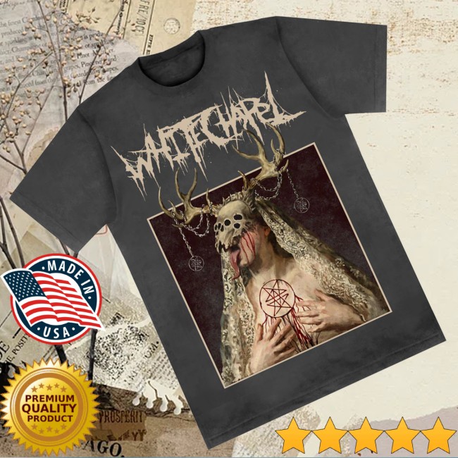 Whitechapel Store Merch Silver Tongue Pepper Shirt
