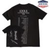Yungblud Store Merch Jump Dateback T-Shirt
